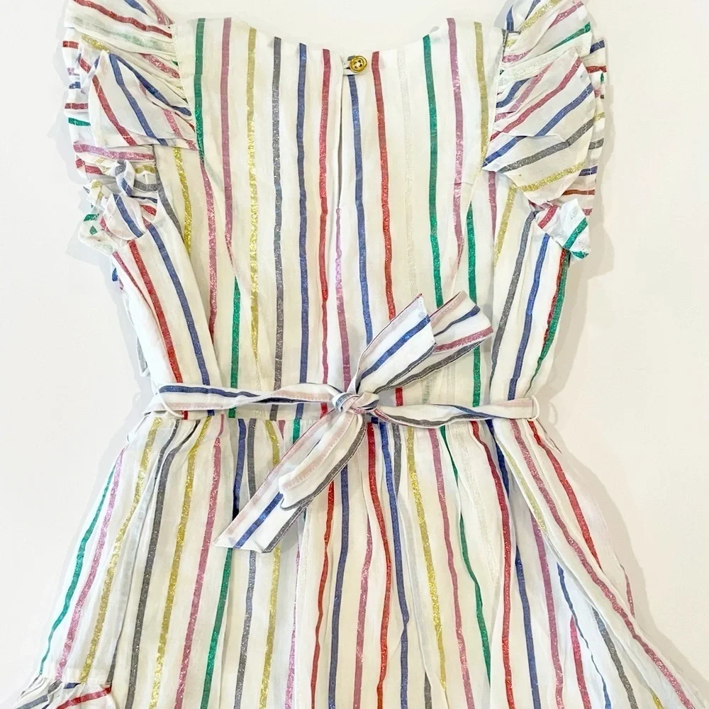 Crewcuts 2T ruffle faux-wrap dress